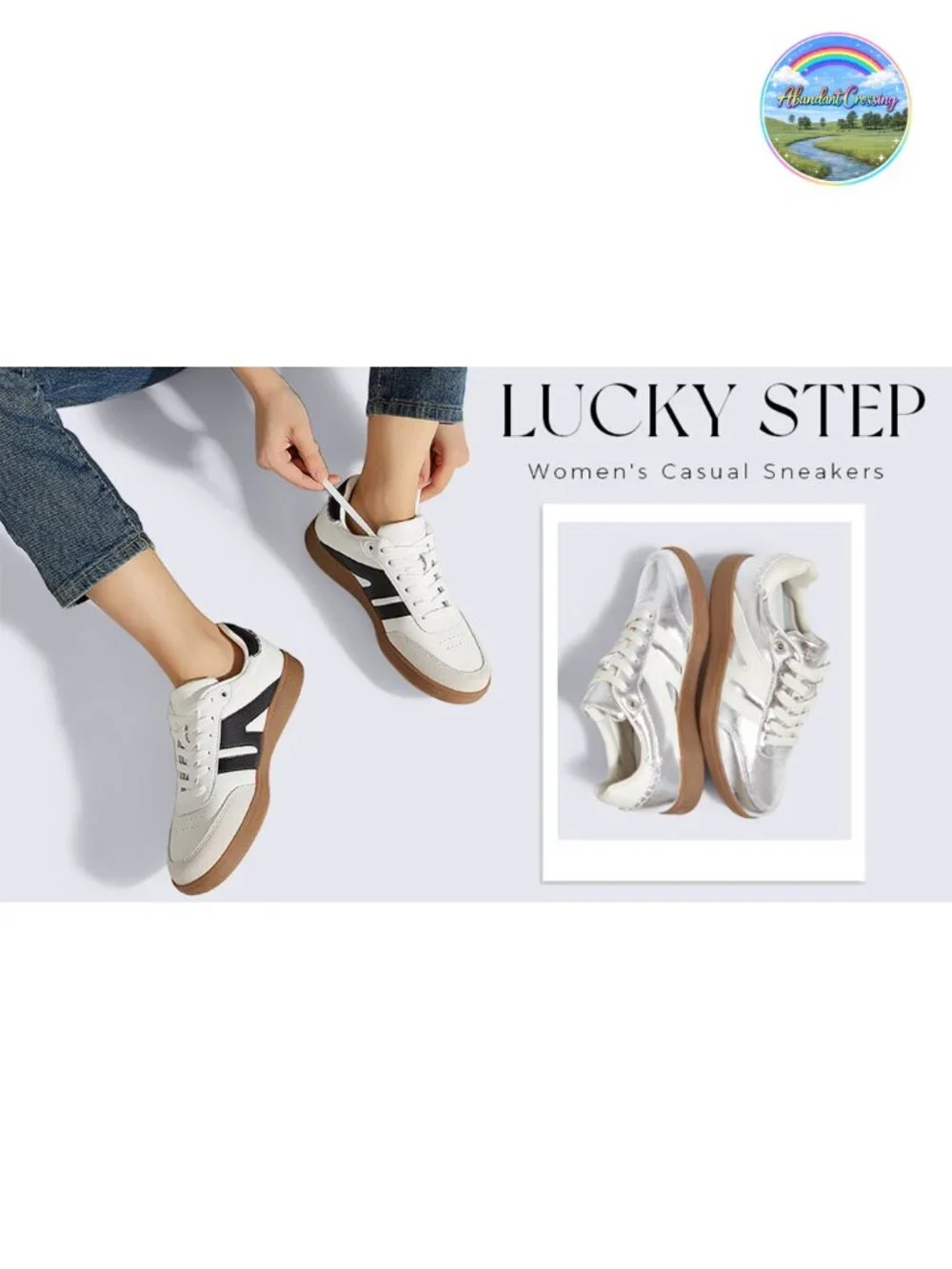 Women's Retro Suede Leather Fashion Sneakers Comfortable Athletic Shoes